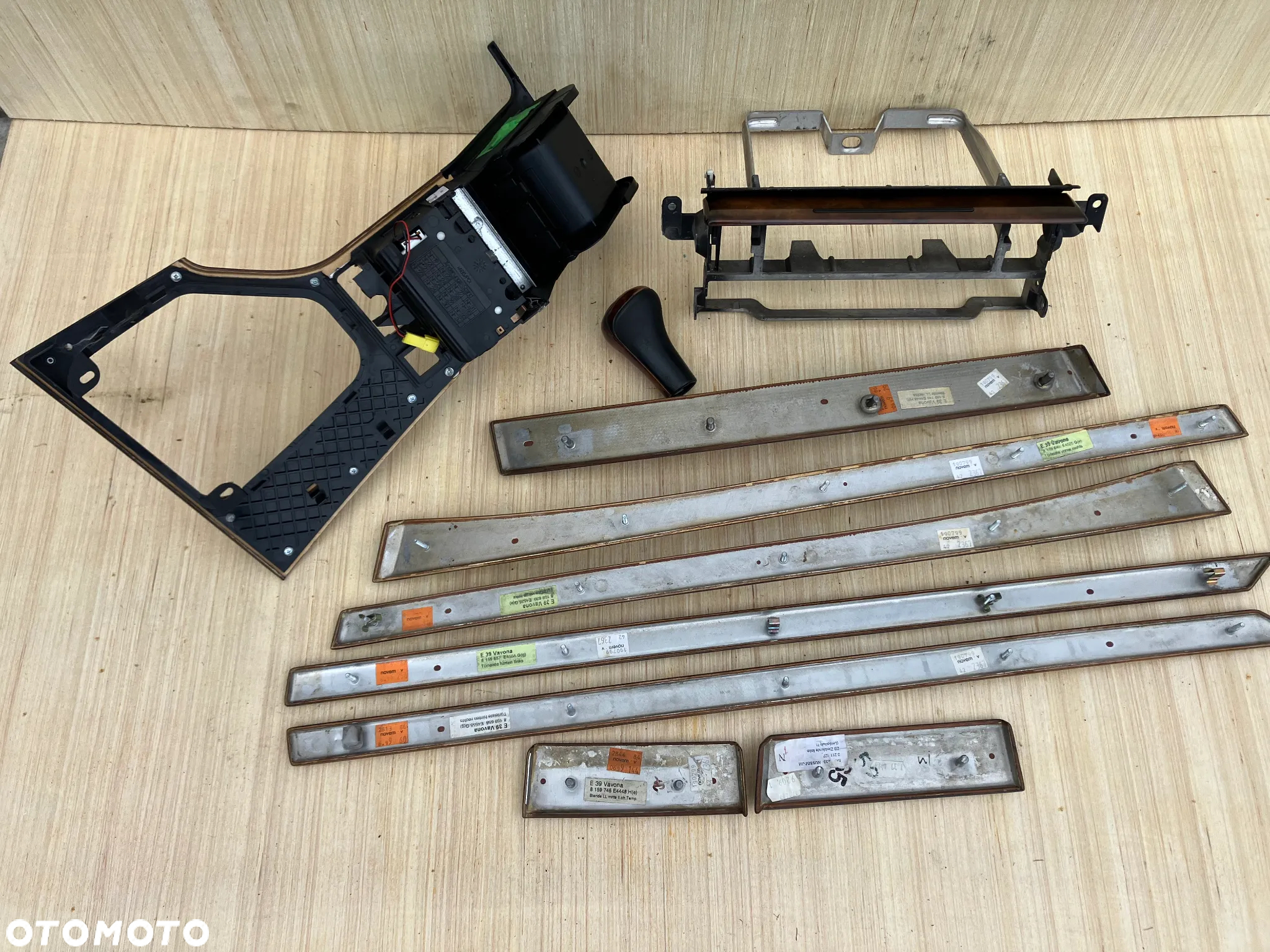 DEKORY DREWNO LISTWY BMW E39 SEDAN MANUAL VAVONA - 11