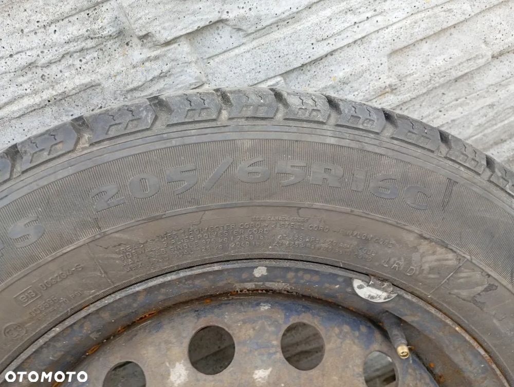 felga stalowa opona fulda koło zapasowe 205/65r16c et50 5x118 trafic ii vivaro a - 2