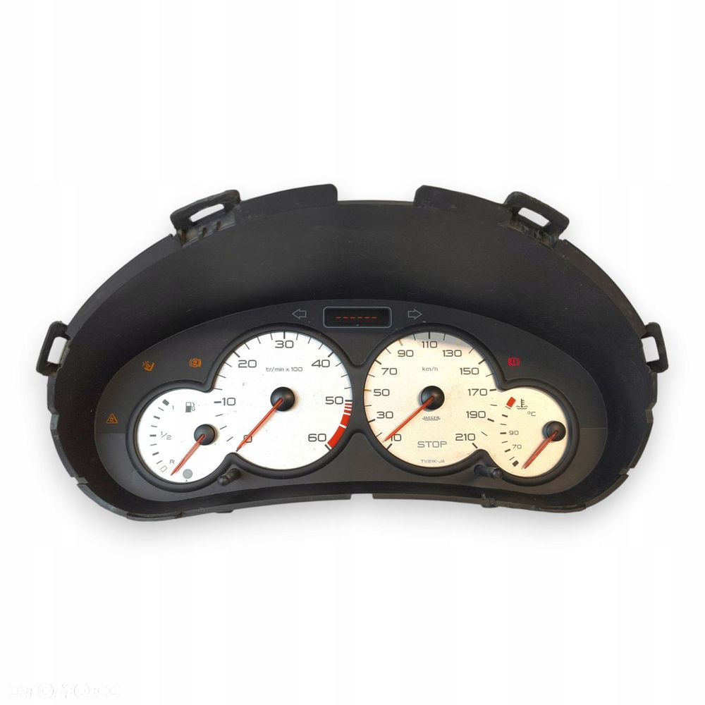 LICZNIK ZEGARY 9648836580 Peugeot 206 Lift 1.4 HDI Diesel europa - 5