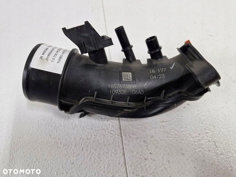 renault captur ii 2 megane iv 1.3 tce rura przewód powietrza 165767385r - 5