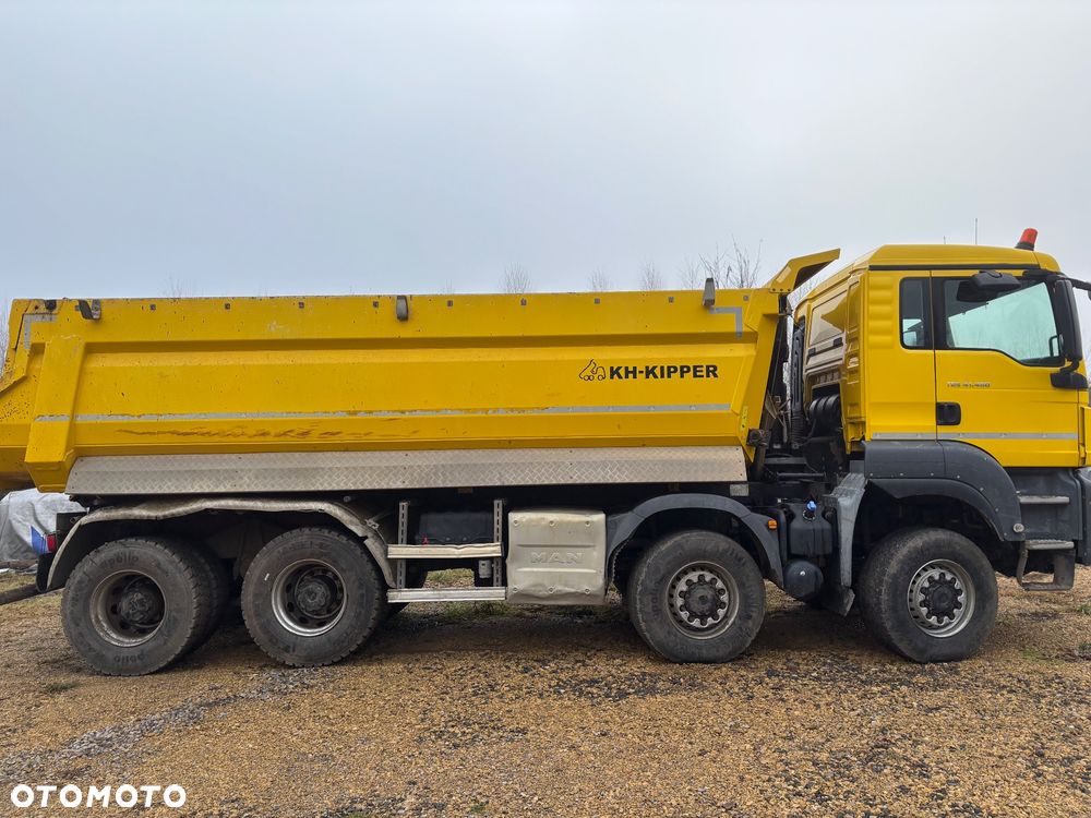 MAN TGS 41.460 2018 wywrotka kiper 8x8 resor manual - 4