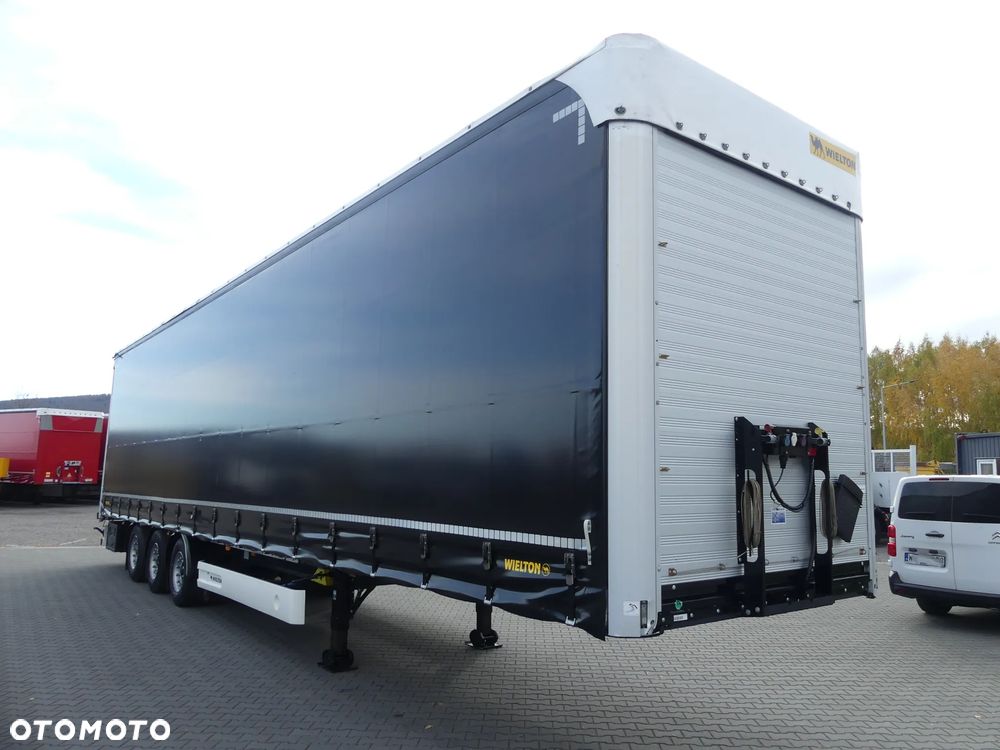 Wielton MEGA / FIRANKA / OŚ PODNOSZONA / ZADBANA / - 12