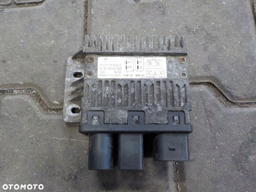 VW T5 MODUŁ STEROWNIK WENTYLATORÓW 7H0919506D KLIMA - 1