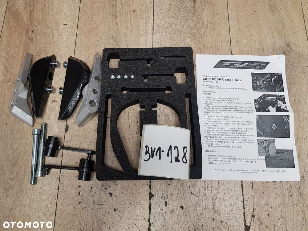 Crash pady Top Block Racing RLH22 Honda CBR 1000RR 08-11 - 1