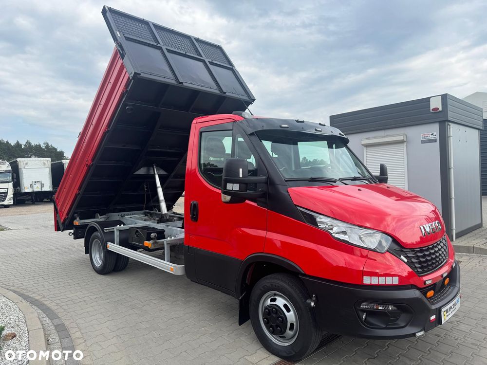 Iveco Daily 50C18 ‼️50-180 do 3,5t ‼️ FABRYCZNY Kiper 3 str Hak Wzmocnine resory Salon PL Nowe opony - 2