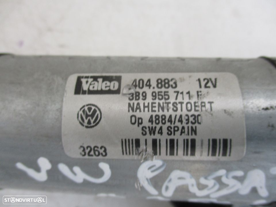 Motor Limpa Vidros Tras VW Volkswagen Passat B5 - 3