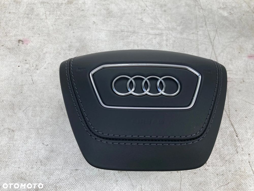 AUDI A6 S6 RS6 C8 A7 S7 RS7 4K DESKA KONSOLA KOKPIT PULPIT PÓŁKA PARAPET PODUSZKI POWIETRZNE AIRBAG KURTYNY KURTYNA PASY PAS BEZPIECZEŃSTWA Oryginał SKÓRA Okazja - 14