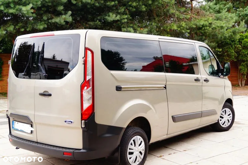 Ford Transit Custom Long Brygadówka 6 Osób 2 x Klima Bogata Opcja Salon Pl  155 Koni Faktura Vat - 6