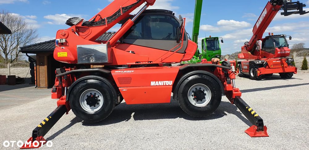 Manitou MRT 2150+/ kosz hydr /widły hydr/pilot /najbogatsza wersja wyposażenia - 39