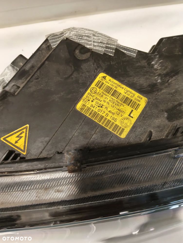 Skoda Octavia Mk3 XENON Z LEDEM KOMPLET LAMP PRZÓD 5E1941017B/5E1941016B - 7