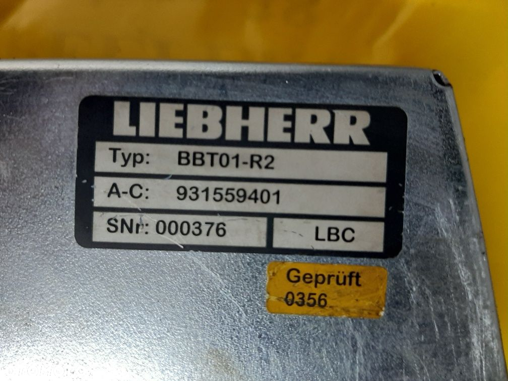 Liebherr R 914 b panel sterujący BBT01-R2 koparka liebherr r914 b - 3