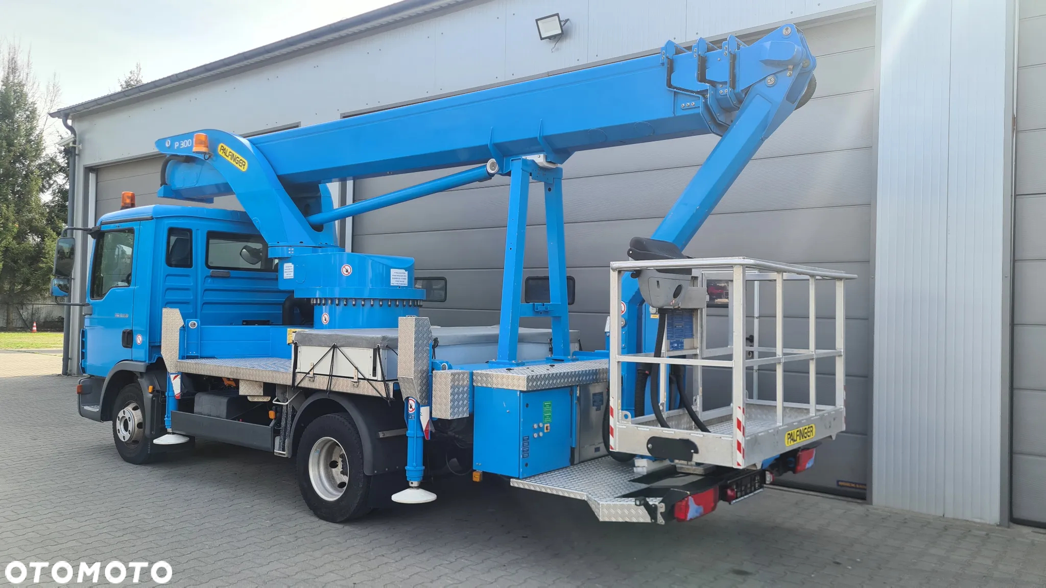 MAN TGL 8.150 - 30 m PALFINGER P 300 KS Podnośnik koszowy ZWYŻKA WUMAG WT 300 Ruthmann Multitel GSR UDT Bronto - 3