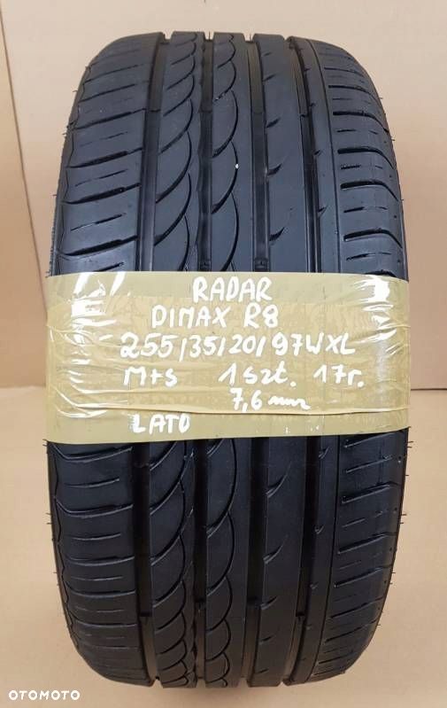 opona radar dimax r8 255/35 r20 2017r 7.6 mm - 2
