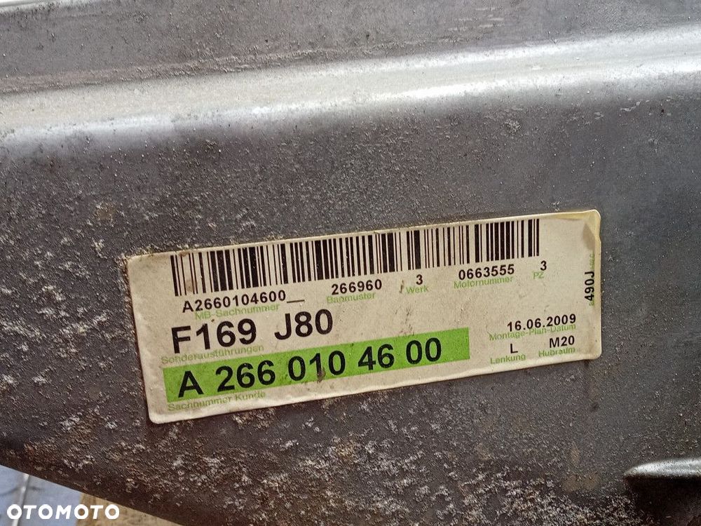 MERCEDES B KLASA W245 SILNIK BENZYNA 2.0 8V 136KM 266.960 - 6