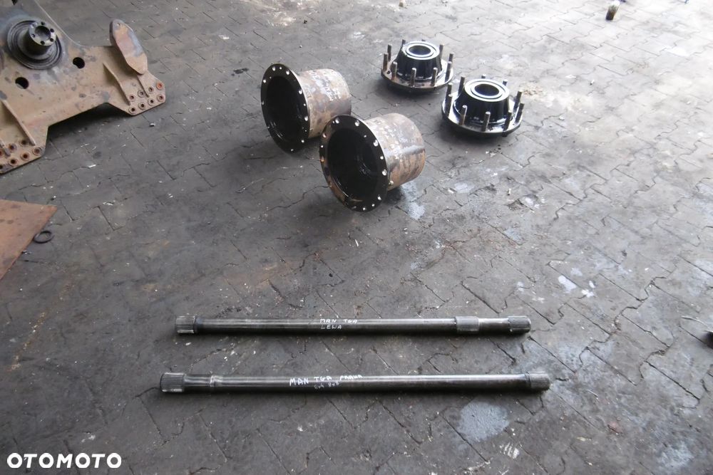 Zwolnica tył Man TGS TGA 4x4 6x6 8x8 kompletna - 7