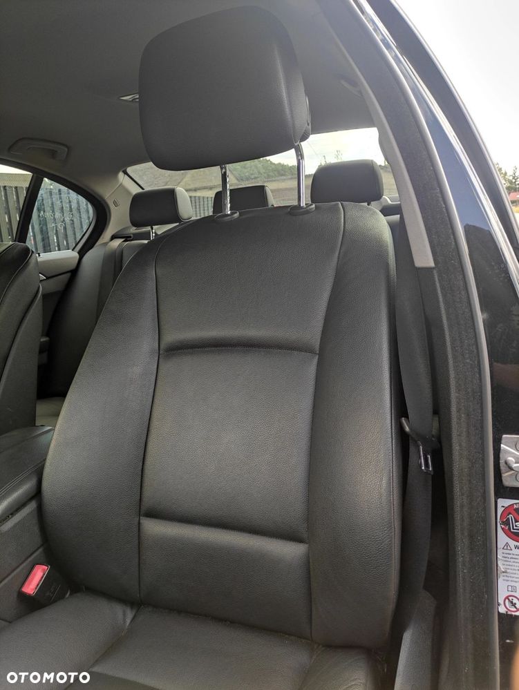 FOTEL LEWY PRZÓD PRZEDNI BMW F10 CZARNA SKÓRA GRZANY C20 - 4