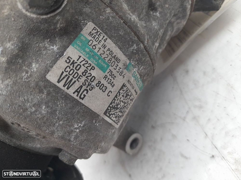 Compressor AC SKODA Fabia II Hatchback (542, 5J) - 2