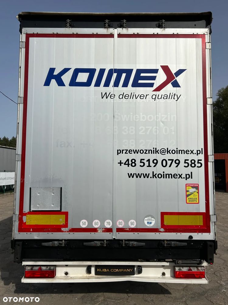 Schmitz Cargobull SCHWARZMULLER / PODNOSZONY DACH 385/55 R 22.5 OPONY / BARDZO LEKKA WAGA 5960 KG / 2016 ROK !! - 5