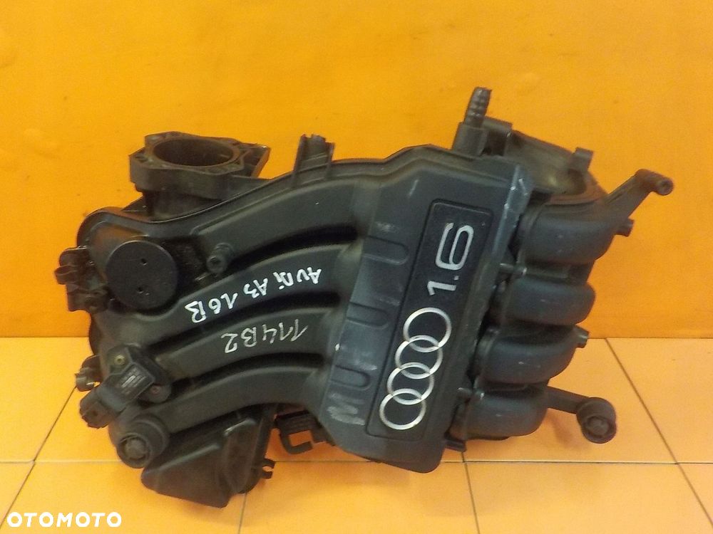 AUDI A3 8P 1.6 8V 07r 102KM BGU kolektor ssacy 06A133203CT 06A133206AN - 1