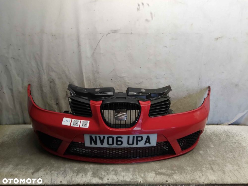 ^ ZDERZAK PRZÓD PRZEDNI SEAT IBIZA 3 III LIFT FL LS3H CZERWONY - 1