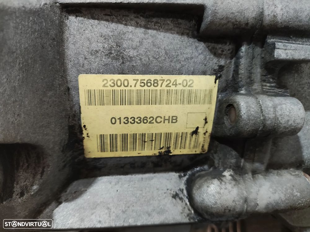 CAIXA 6 VELOCIDADES MANUAL MINI COOPER R56 1.6i 16V 122CV N16B16A 23007568724 0133362CHB - 7