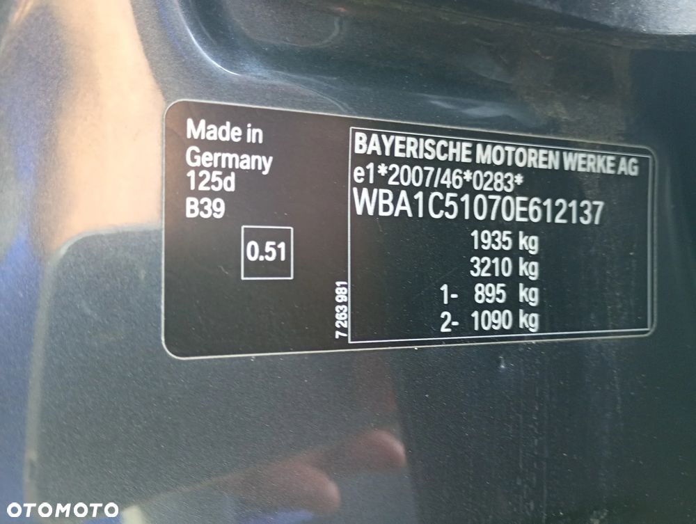 BMW Seria 1 - 30