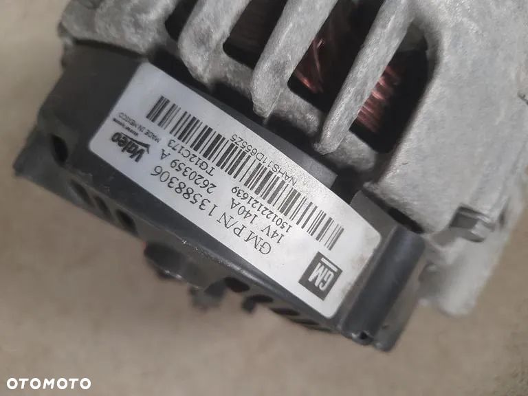 alternator OPEL INSIGNIA 2.0 CDTI 15r 140KM A20DTE 13588306 - 4