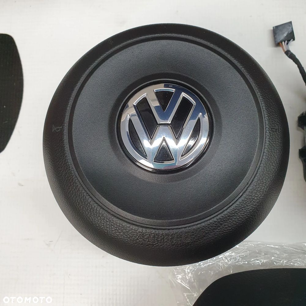 VW PASSAT B8 DESKA ROZDZIELCZA DWUKOLOROWA KONSOLA KOKPIT PULPIT PODUSZKI AIRBAG AIR BAG PASY KIT SET - 12