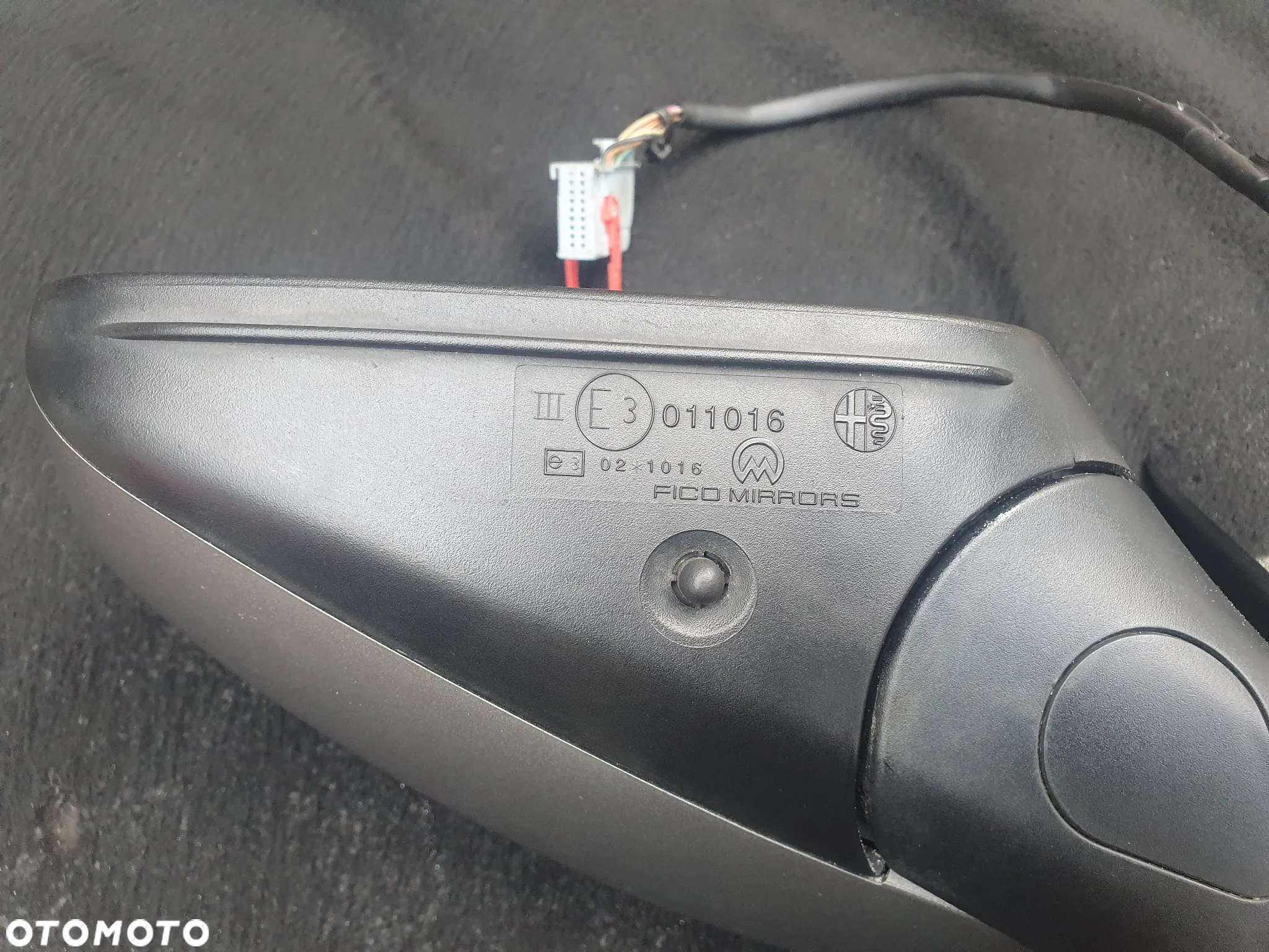 alfa romeo 159 05- lusterko LEWE elektryczne 7 PIN kod lak. 651 EUROPA - 4