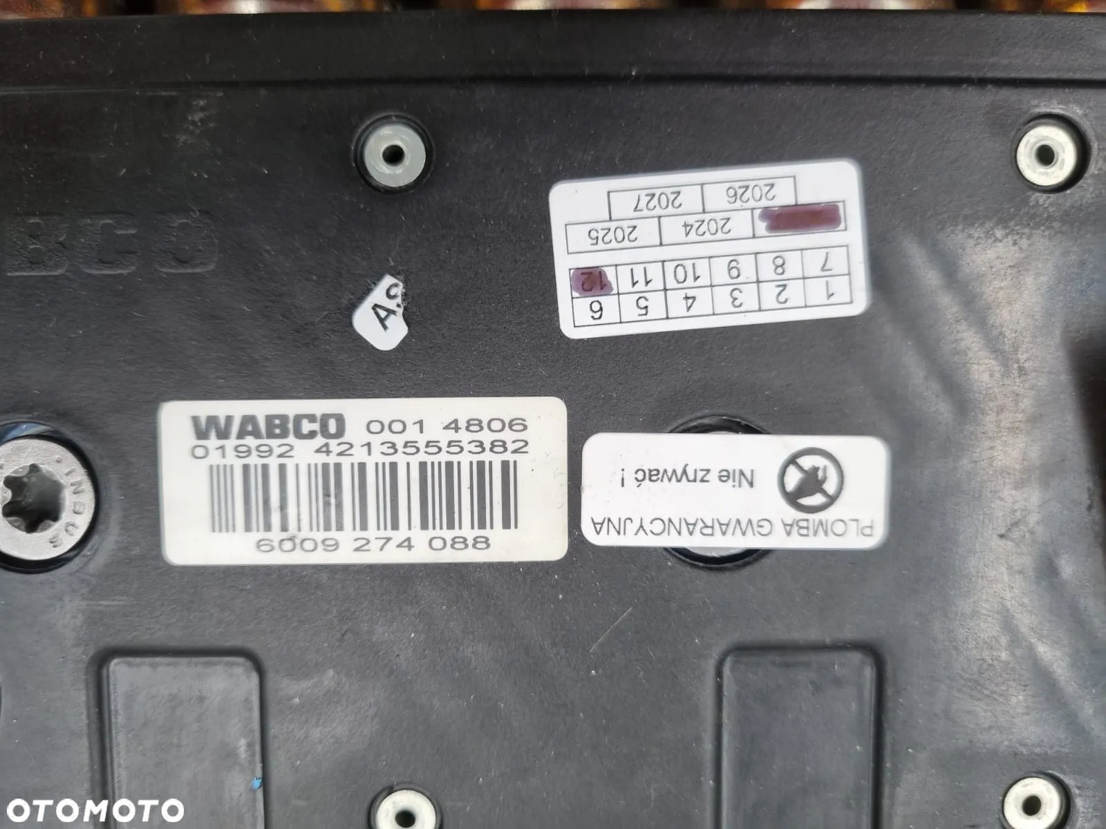 REGENEROWANY WYBIERAK SKRZYNI MODULATOR DÓŁ ASTRONIC GS3 AUTOMAT ZF WABCO - 6