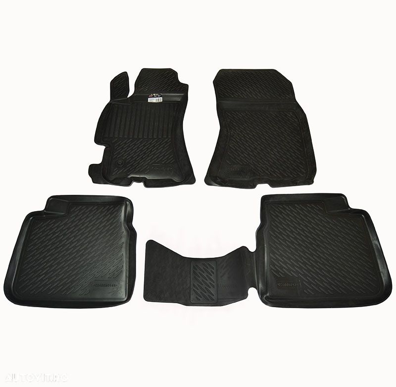 Set covorase auto din cauciuc Subaru Legacy 4 Sedan 2003-2009 , presuri tip Tavita BestAutoVest, 4 buc. - 1