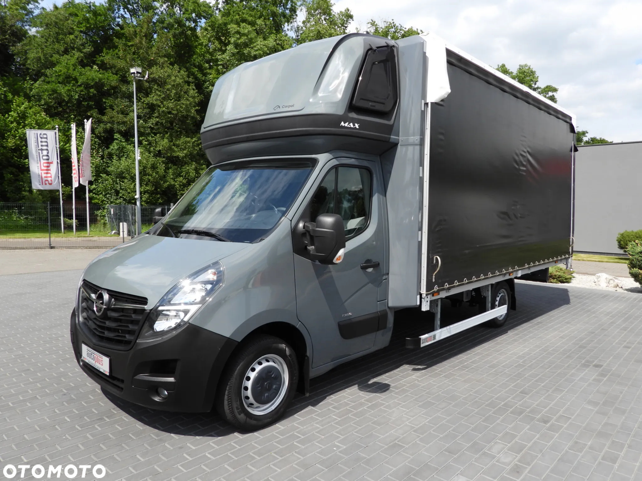 Opel MOVANO  PLANDEKA 12 PALET WEBASTO TEMPOMAT NAWIGACJA LEDY PNEUMATYKA KLIMATYZACJA 165KM [ 269538 ] - 7