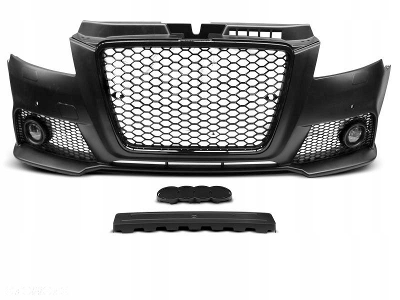 ZDERZAK PRZOD GRILL KPL TUNING LOOK RS3 S3 S LINEAUDI A3 8P0 LIFT 2008-2012 - 1