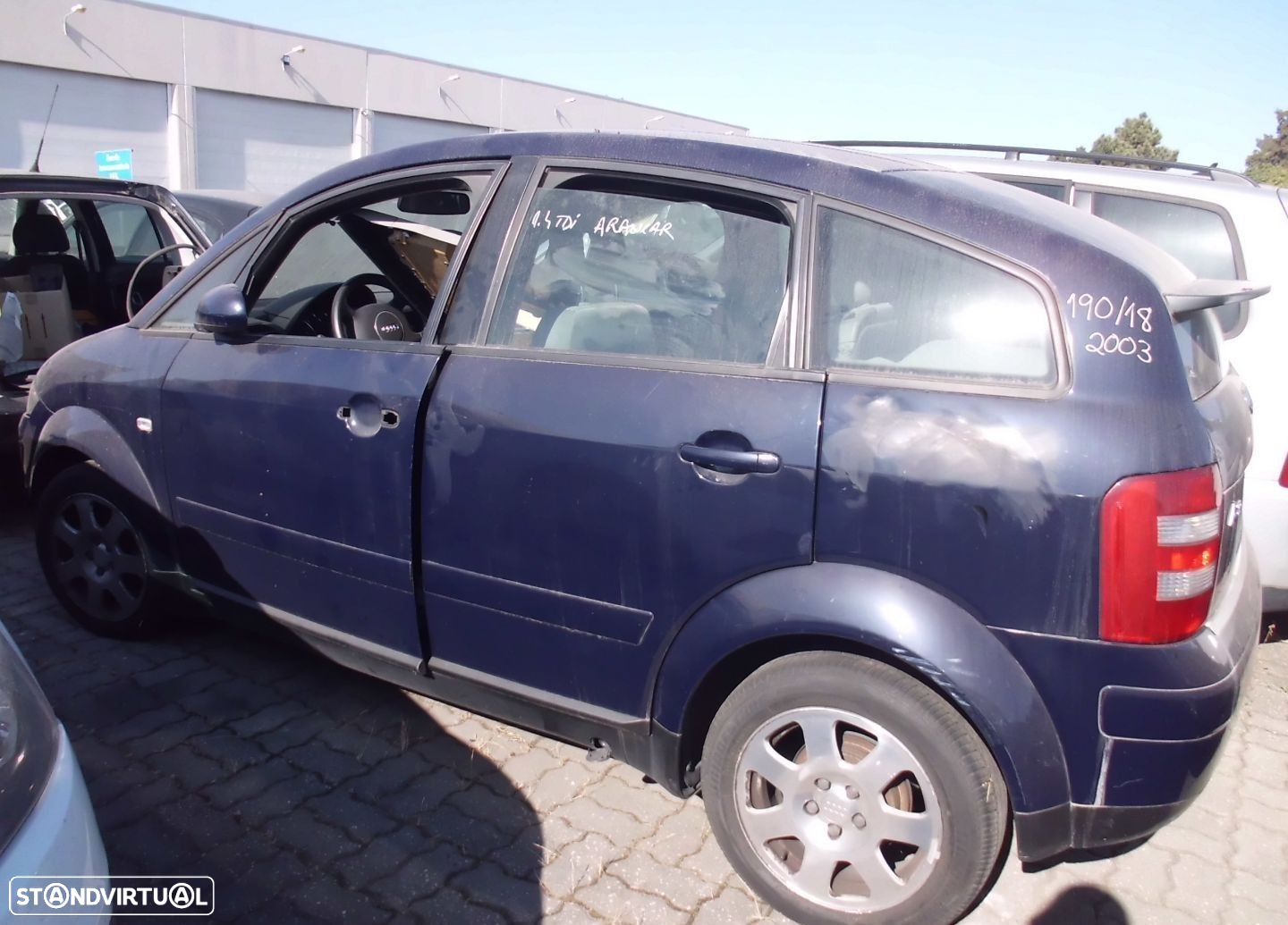 Peças Audi A2 (8Z0) 2000 a 2005 - 12