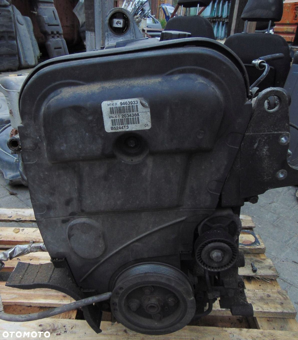 SILNIK VOLVO V70 II 2000r- 2.4 TURBO BENZYNA B5244T3 EUROPA - 10