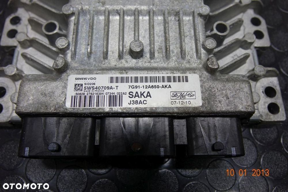 STEROWNIK SILNIKA KOMPUTER FORD S-MAX I 2.0 TDCI SAKA 7G91-12A650-AKA - 2