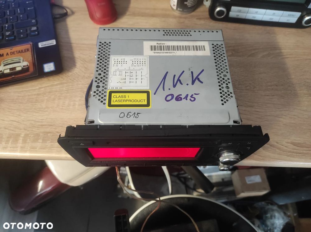 RADIO AUDI NAWIGATION MMI AUDI A3 8P LIFT 2DIN 8P0035191P ROZKODOWANE WYSYŁKA !!!! - 2