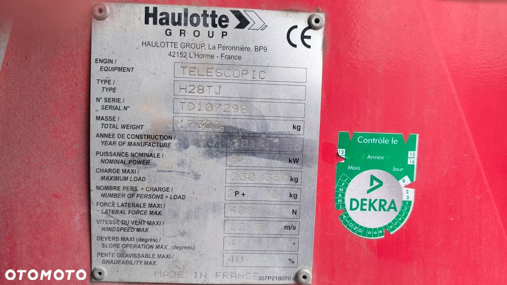 Haulotte H 28 TJ + - 6