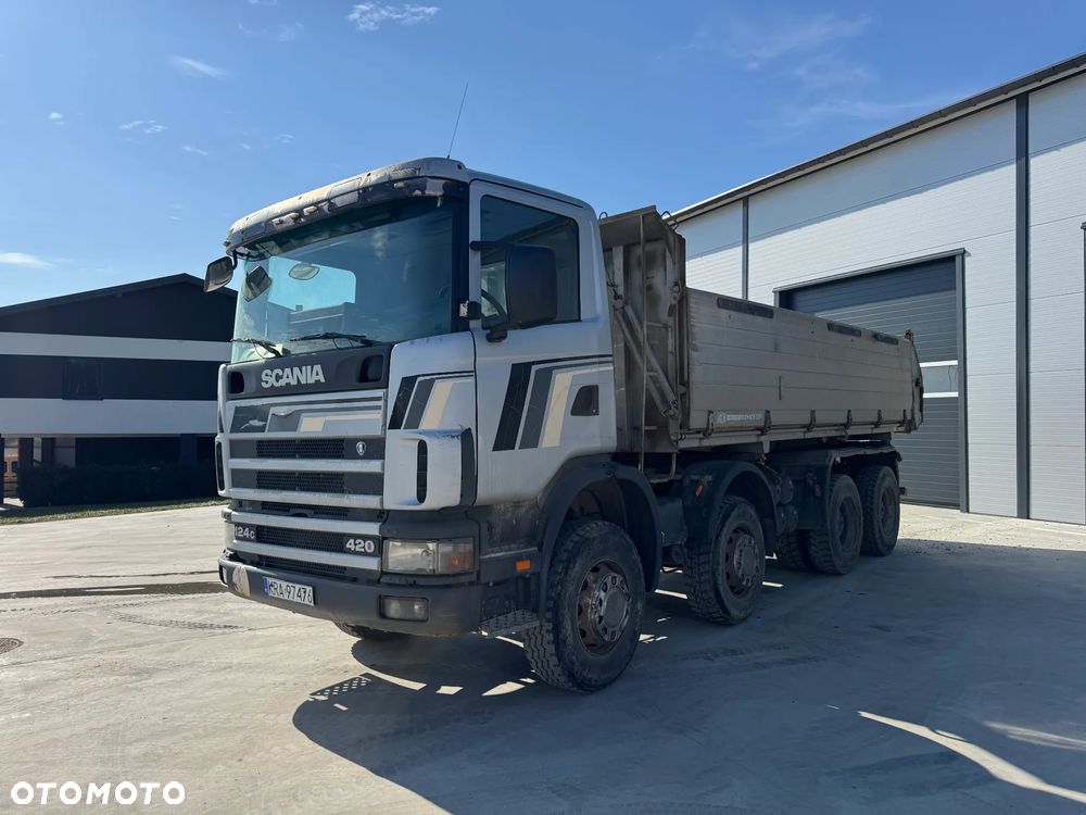 Scania 124 8x4 Wywrotka 3x - 2