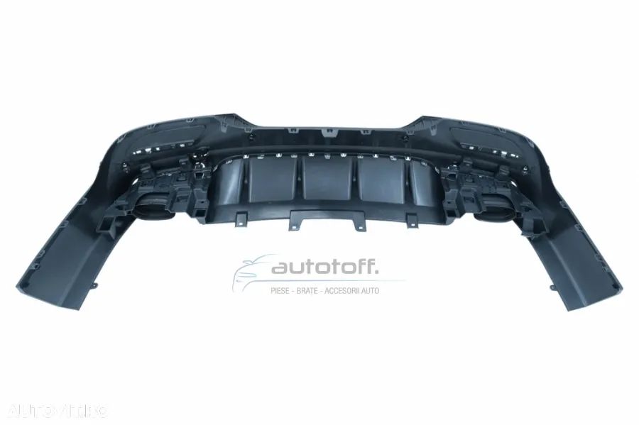 Difuzor bara spate compatibil Mercedes GLE Coupe C292 (2015-2019) GLE 63 AMG Chrome - 7