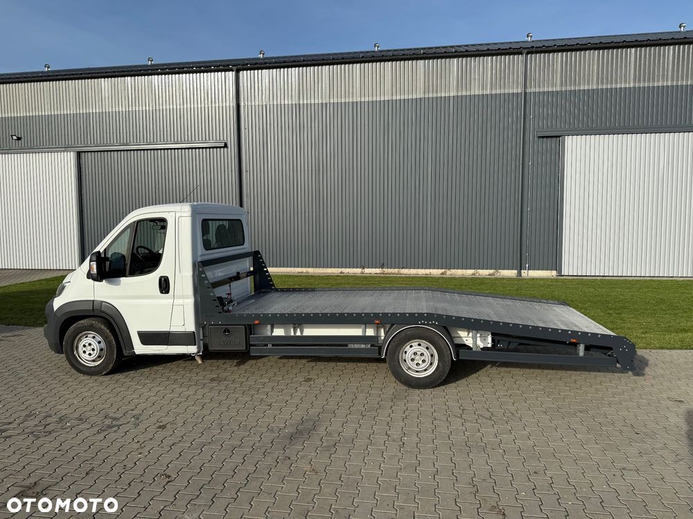 Zabudowa lawety najazd aluminiowy autolaweta pomoc drogowa Renault Master Fiat Ducato Mercedes Sprinter Iveco Daily - 12