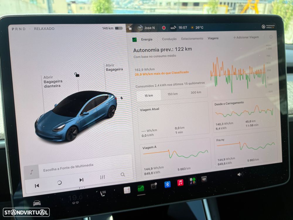 Tesla Model 3 Long Range Tração Traseira - 31