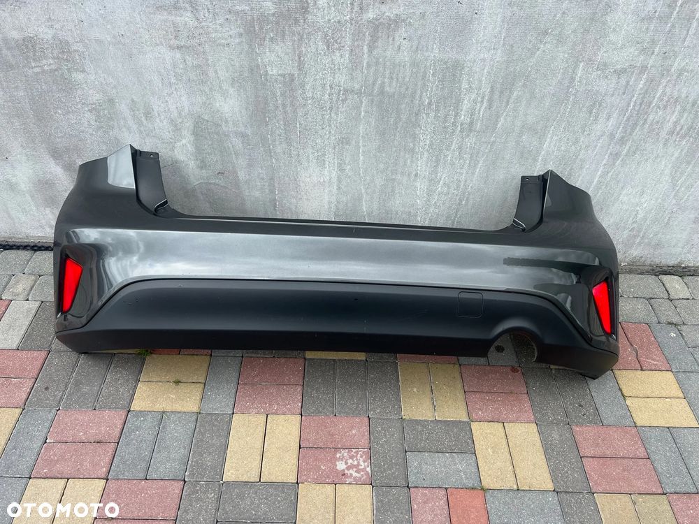 ZDERZAK TYŁ TYLNY FORD FOCUS MK4 2018 - HTB HATCHBACK ORYGINAŁ LAKIER BJ MOŻNA ZAŁOŻYĆ BEZ MALOWANIA - 1