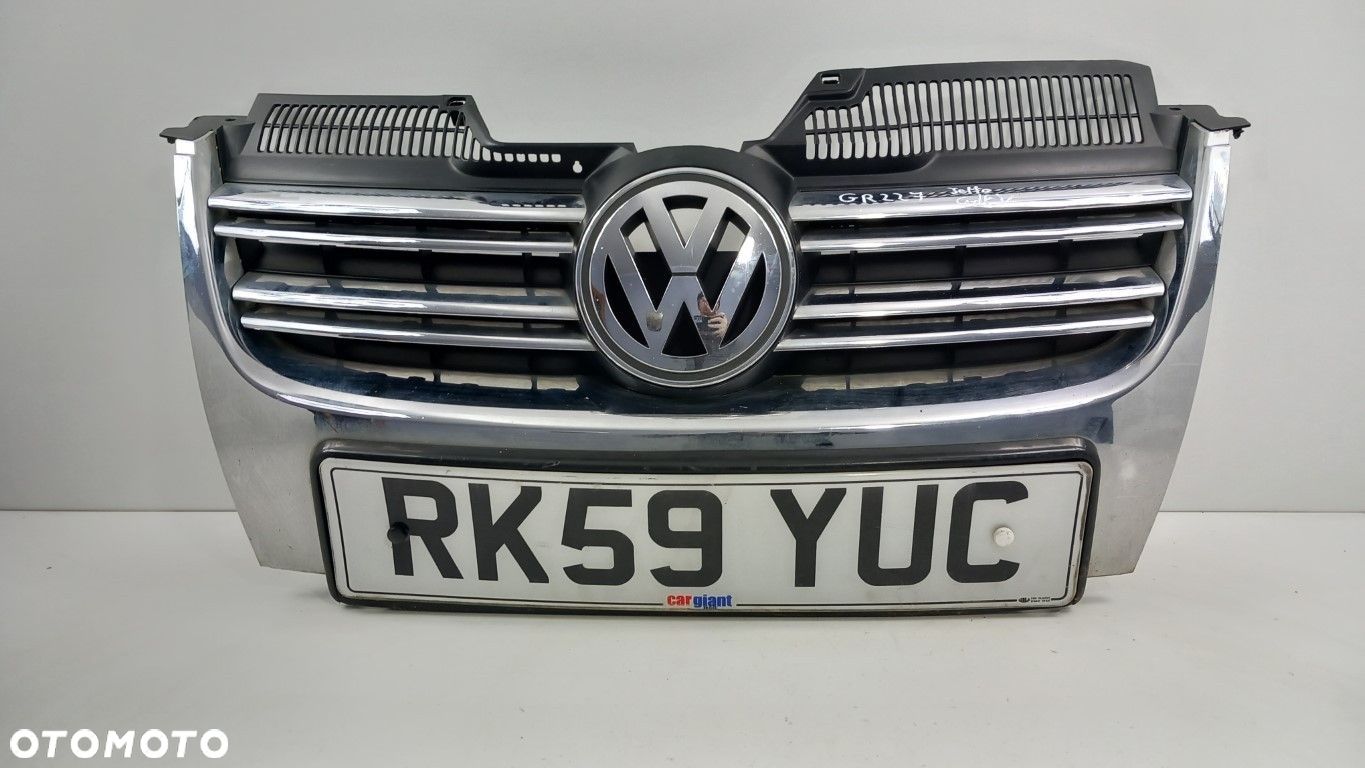 VW JETTA V GOLF V GT   ATRAPA GRILL CHROM - 1