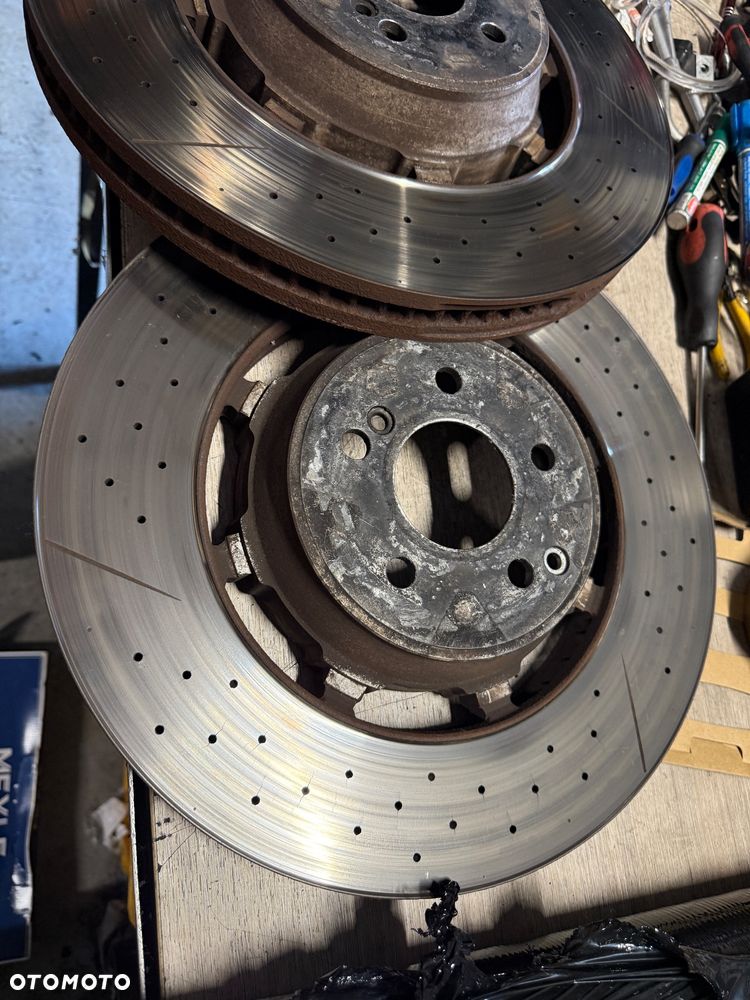 Tarcze hamulcowe Mercedes AMG 390mm  przód przednie s63 c63 Glc63 różne modele - 3