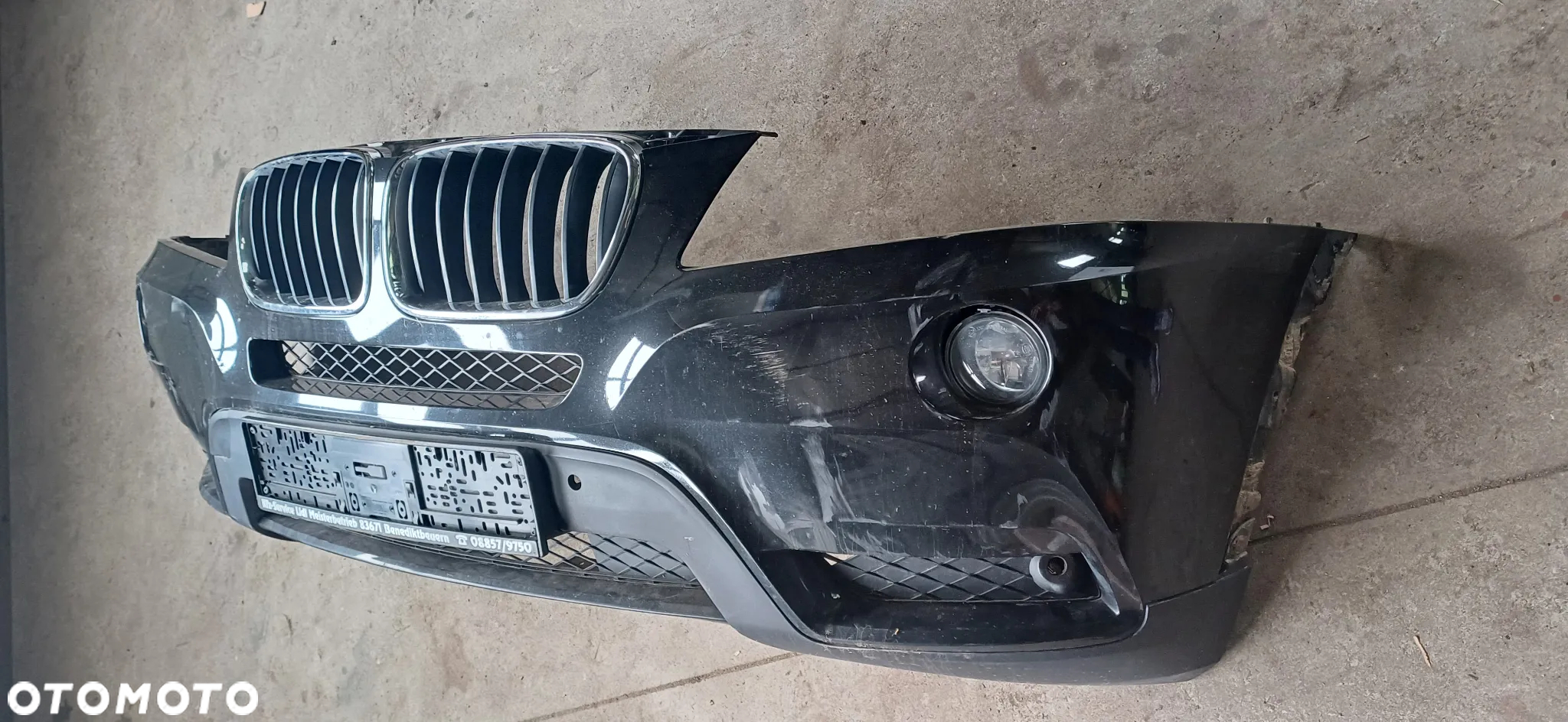 BMW F25 X3 475 black sapphire MASKA ZDERZAK BŁOTNIK WZMOCNIENIE - 9