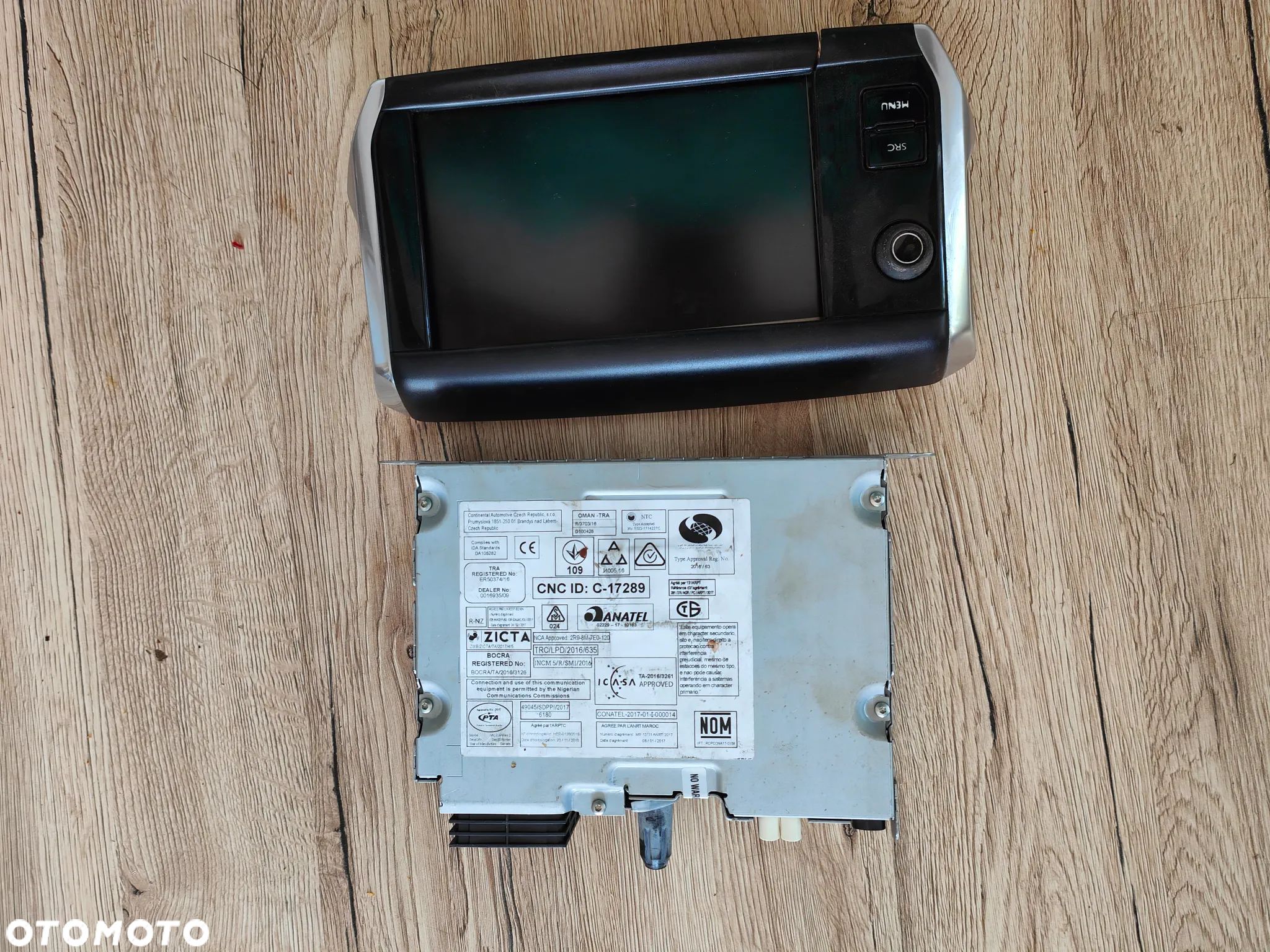 PEUGEOT 2008 208 WYŚWIETLACZ 982502918000 Radio nawigacja  OE 9821908880 - 1