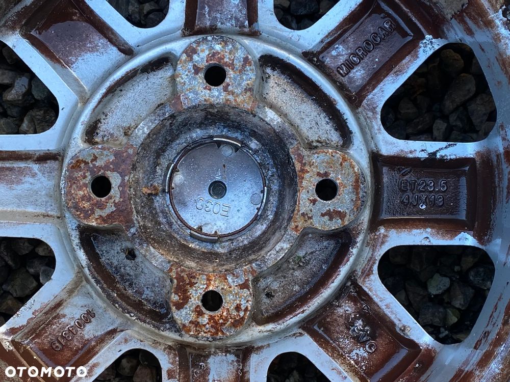 MICROCAR MC1 MC2 Felgi Aluminiowe Alufelgi 13 4x114,3 - 9