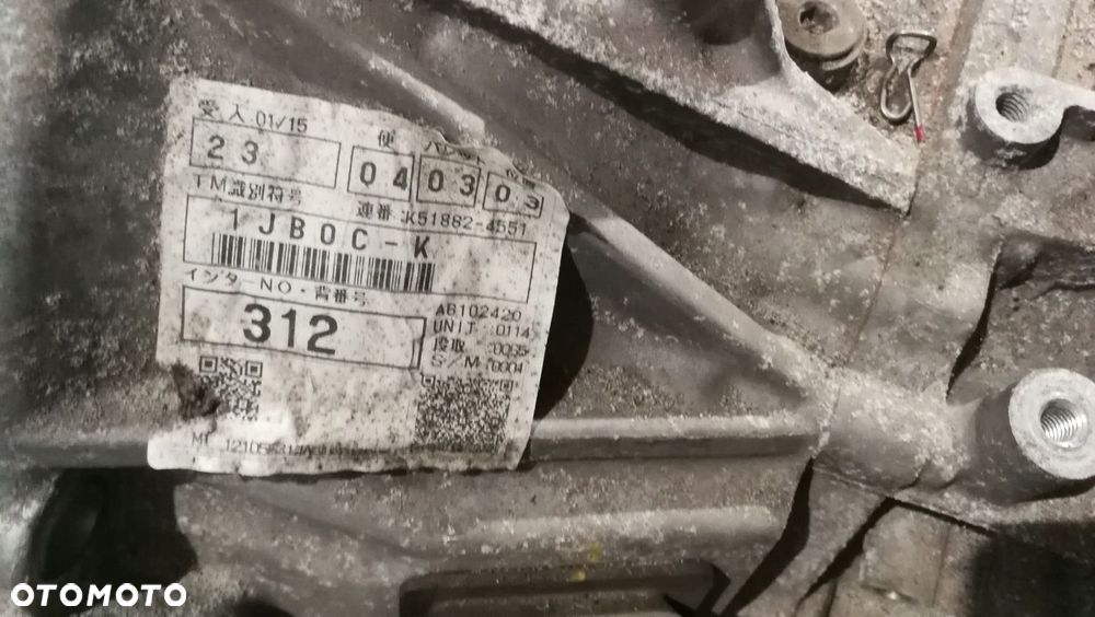 Skrzynia biegów 1jb0c-k 2.0 D4D Toyota RAV-4 IV lift 15-18 - 5