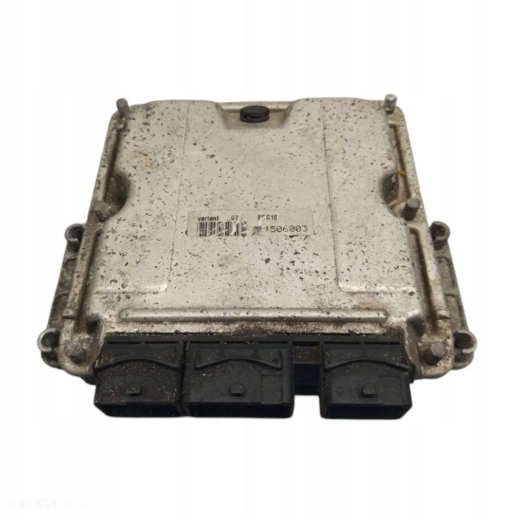 KOMPUTER STEROWNIK SILNIKA PEUGEOT 206 2.0 HDI 9658373080 0281011525 - 2